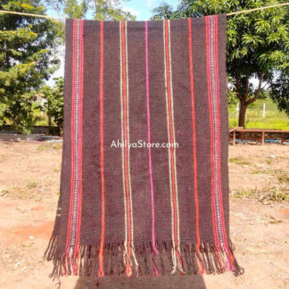 Black Traditional Ghongadi - 10*3.5 ft.