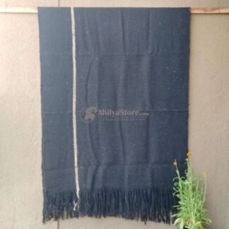 Black Traditional Ghongadi - 10*3.5 ft.