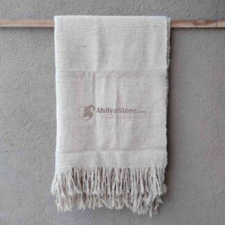 White Traditional Ghongadi - 10*3.5 ft.