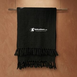 Original Light Weight Black Ghongadi(Jawal) | 100% Premium Sheep Wool | 120×42 Inch